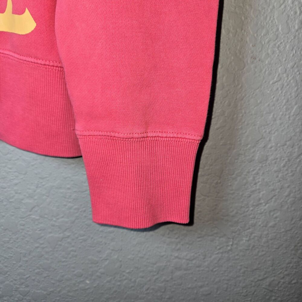 Disney Parks Crewneck Sweatshirt Womens S Pink Disneyland Vertical Logo Theme - Picture 3 of 10